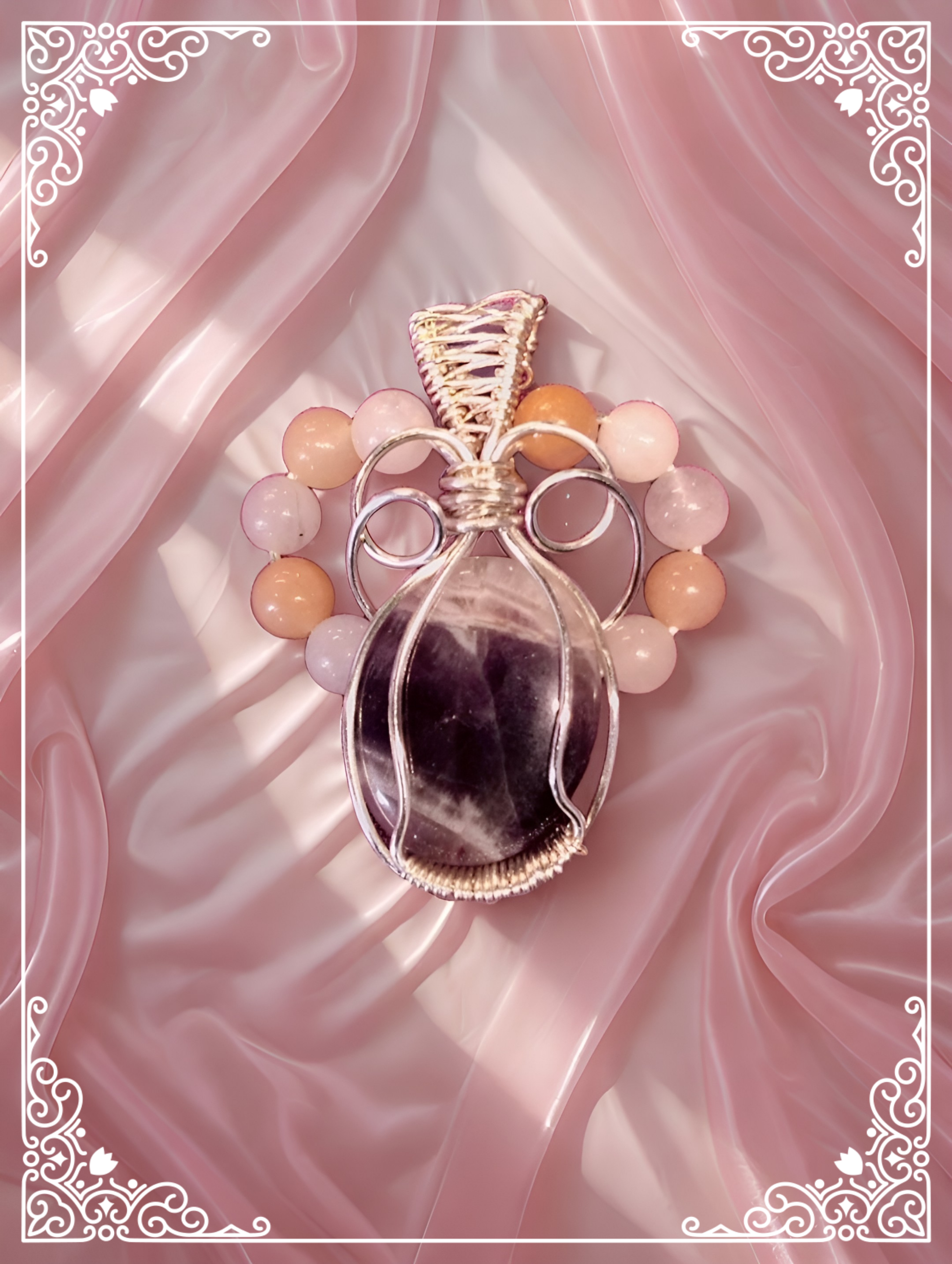 Amethyst Sterling Silver Pendant